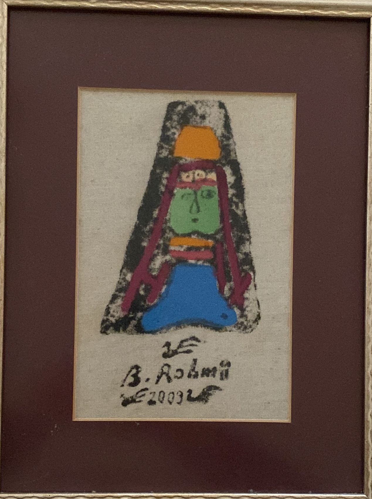 Original Press Print Bedri Rahmi Eyuboglu 1911-1975